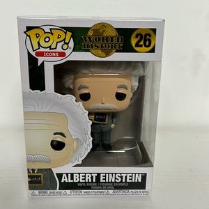 Albert Einstein Pop Figure from the world history set, number 26